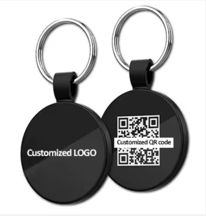Customizable Pet ID Tag With QR code