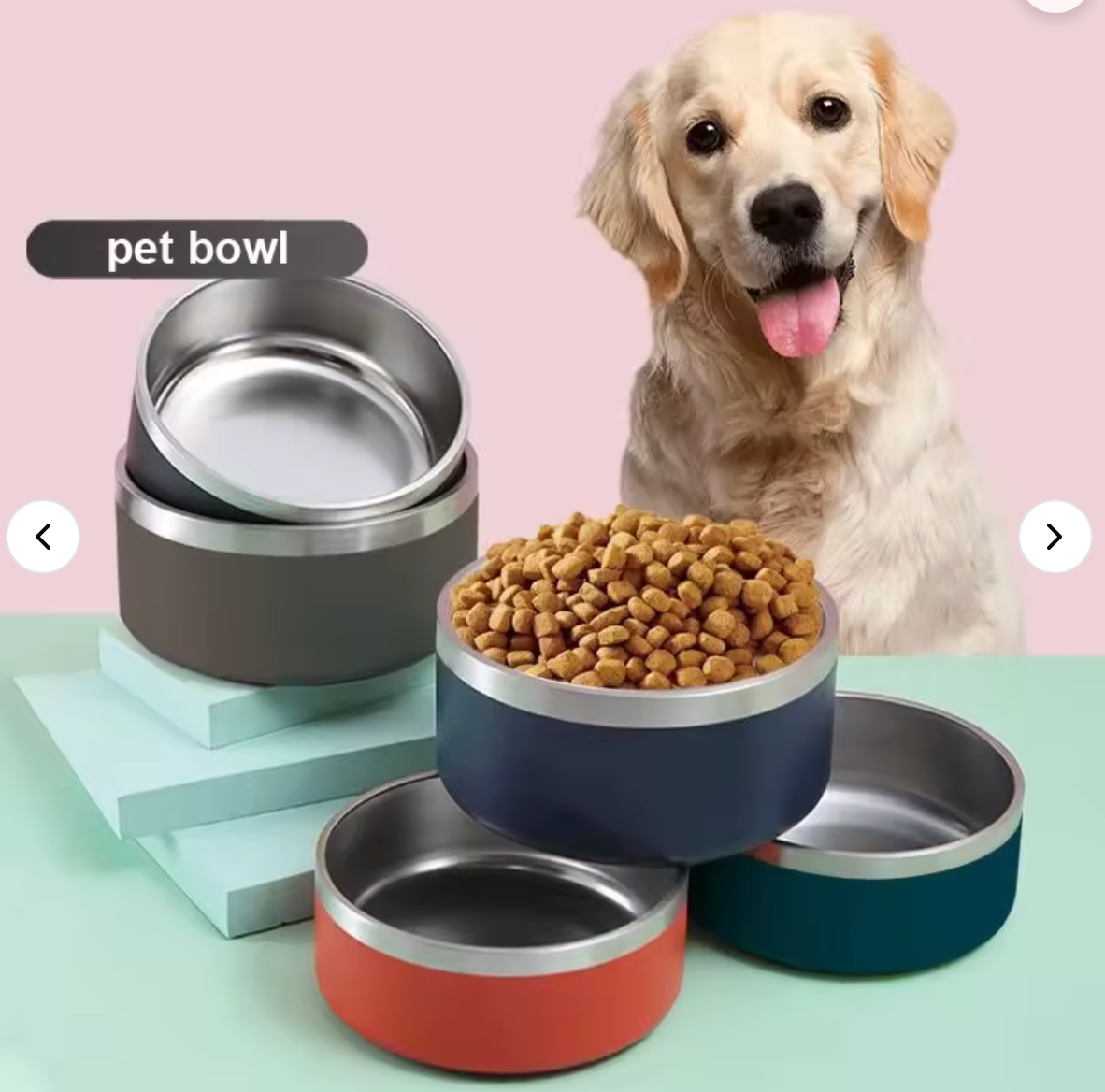 Customizable Pet Bowls
